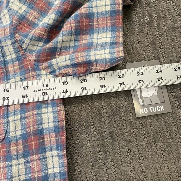 Falls Creek Men's Shirt Size Small Short Sleeve Button Up Textured Plaid NWT - Picture 10 of 11